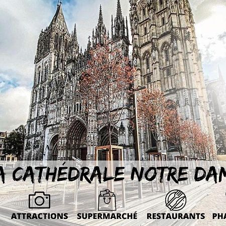 Ferienwohnung Cosy'Appart - La Cauchoise Rouen Exterior foto