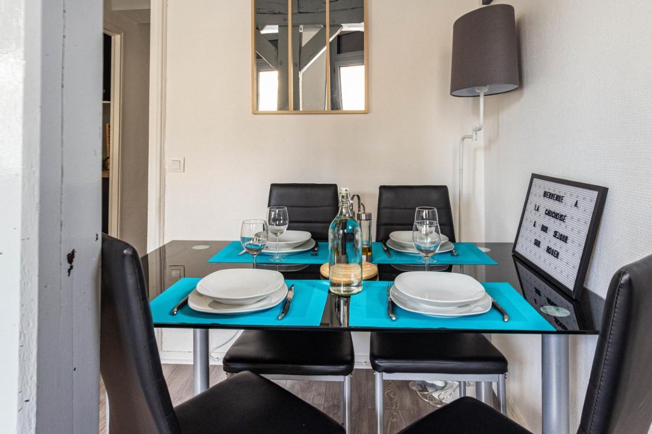 Ferienwohnung Cosy'Appart - La Cauchoise Rouen Exterior foto