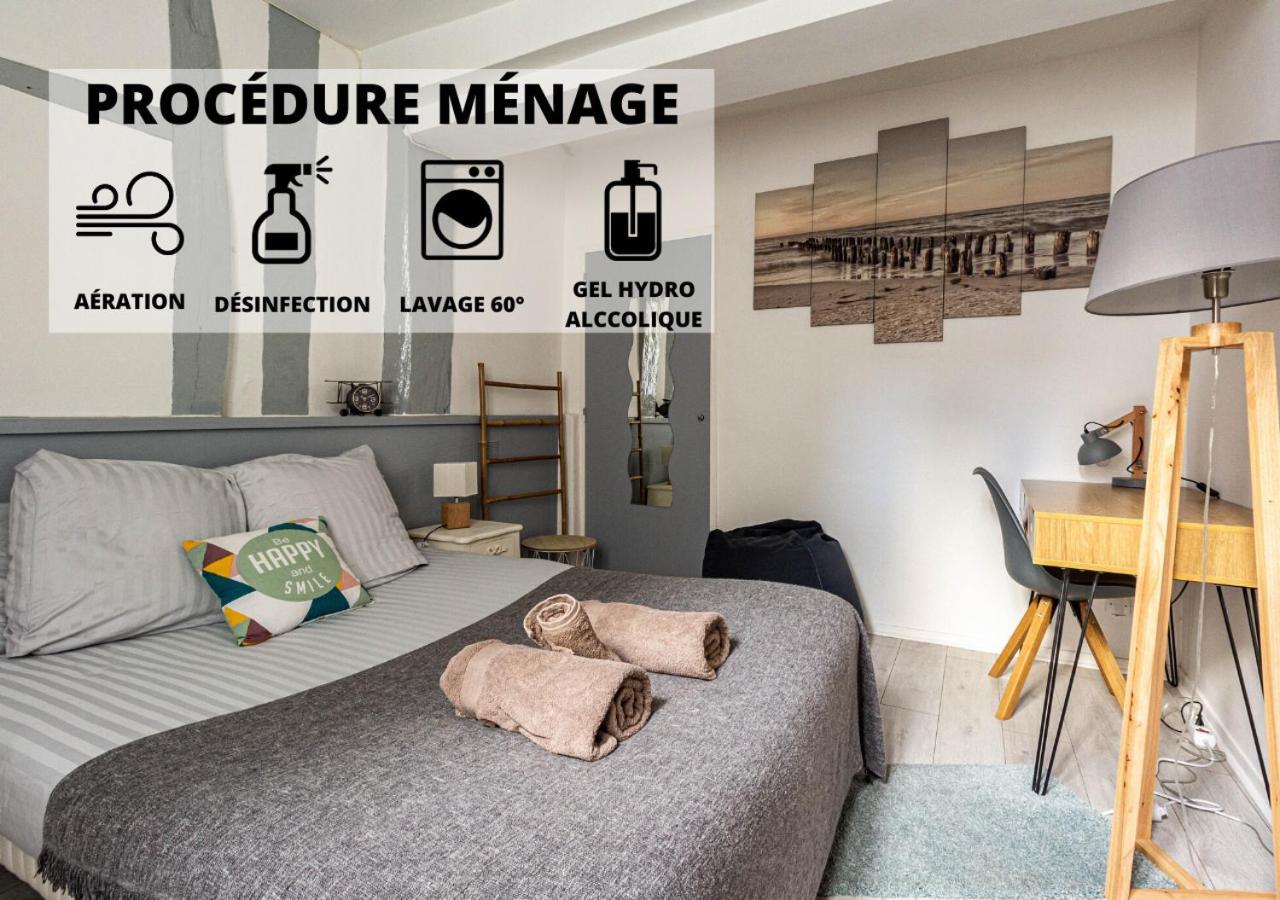 Ferienwohnung Cosy'Appart - La Cauchoise Rouen Exterior foto